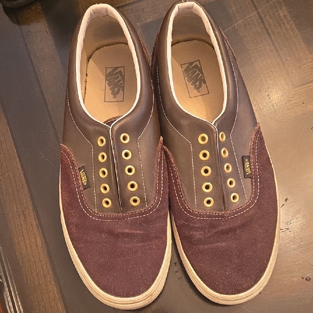 Vans Men's Brown Sneakers Size 12